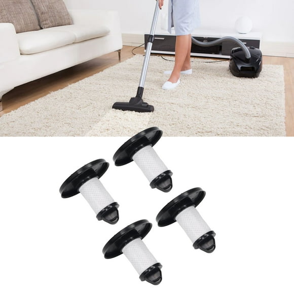 Vacuum Cleaner Front Filter, ABS Capturing Fine Particles Cleaner Replacement Filter Elements High Efficiency 4 PCS for Maintain