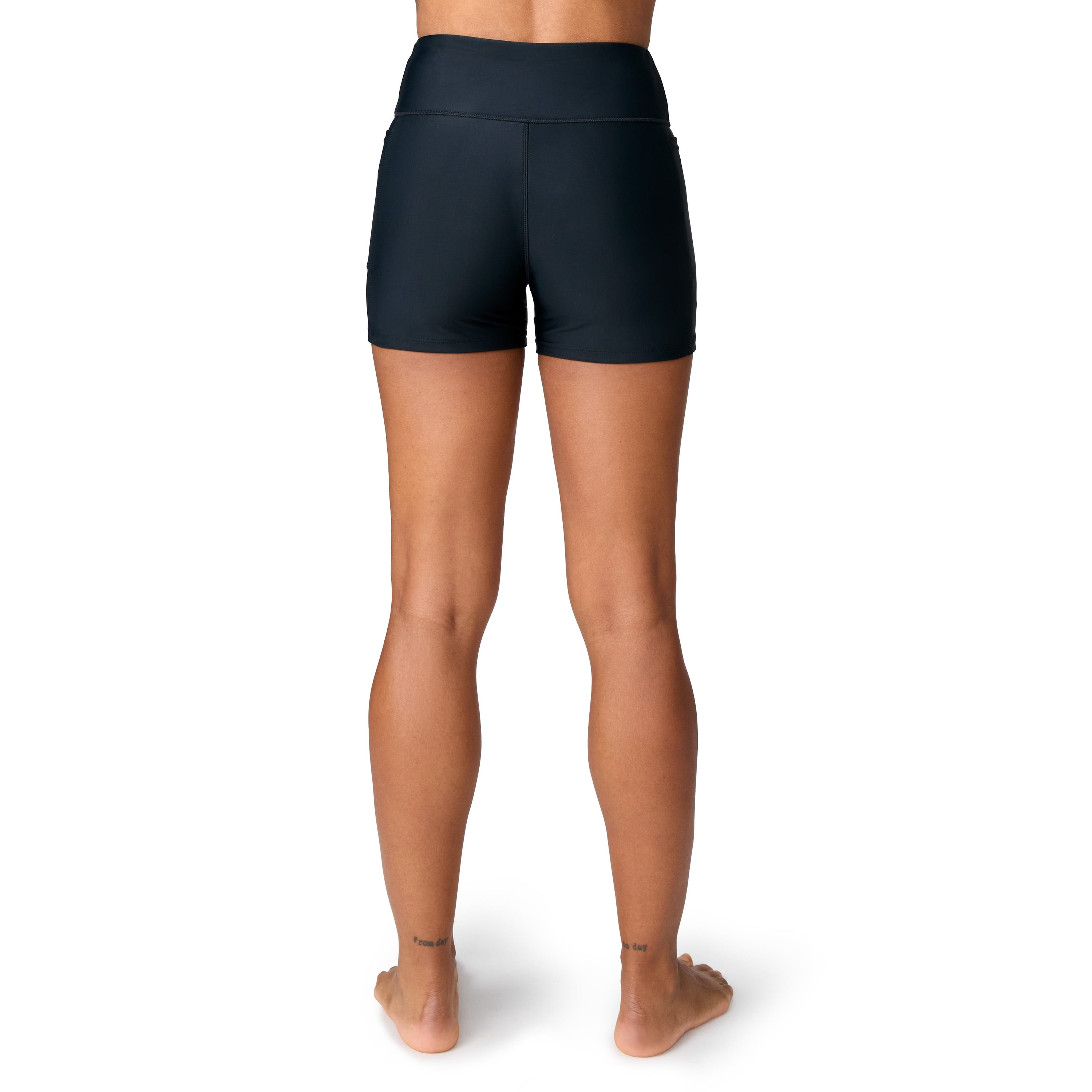 Free Country Women's Swim Biker Short Black XL