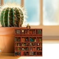 thumbnail image 1 of SIfdSeng Outdoor Hanging Decorations Bookshelf Books Book Pendant Decoration Hanging on The Tree Key Bag As A Bookmark Multi Purpose Practical Strong Beautiful Durable Themed Party Decorations, 1 of 5