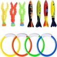 thumbnail image 1 of Deep-Water Teaching Tools Dive Rings, Underwater Swimming Heavy-Duty Diving Toy Set For Improved Diving Skills And Entertainment, 1 of 6