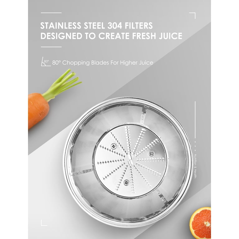 Housnat 3-Speed Centrifugal Juicer with Wide Feed Chute photo 6