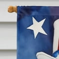 thumbnail image 6 of Boxer Patriotic American House Flag 28 in x 40 in, 6 of 7