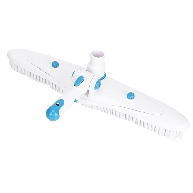 Ccdes Removable Pool Brush,Pool Cleaner Brush,Removable Vacuum Cleaner Dirt Cleaning Brush Accessory for Swimming Pool Maintenance