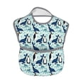 thumbnail image 2 of Kdxio Penguins Dolphins Whales Bibs For Babies, Baby Bibs for Eating, Toddler Bibs, Waterproof Bibs, Feeding Bibs, for Toddlers, Boys, Girls, 2 of 8