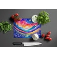 thumbnail image 3 of Carolines Treasures DAC1452LCB 15 x 12 in. Periwinkles in Color Glass Cutting Board - Large, 3 of 5