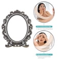 thumbnail image 3 of MasteelfCA Delicate Makeup Mirror Desktop Vanity Mirror Dresser Room Makeup Mirror, 3 of 7
