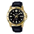 thumbnail image 1 of Reloj Hombre Casio Mtp-vd01gl-1ev Negro Analogo / Bisel Dorado, 1 of 7