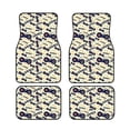 thumbnail image 2 of Uemuo Car Floor Mats - Game Controller Pattern Carpet Floor Mats for Cars, Auto Accessories Front & Rear Car Floor Foot Mat Sets of 4 Pieces, 2 of 6