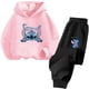 thumbnail image 5 of Sudadera con capucha de punto para niños y niñas, sudadera de manga larga para bebés, sudadera de punto de otoño para niños de 3 a 14 años, ropa de calle para niñas, 5 of 5
