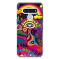 thumbnail image 1 of MUNDAZE LG Stylo 6 Psychedelic Trippy Hippie Night Walk Shockproof Clear Hybrid Protective Phone Case Cover, 1 of 6