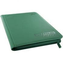 Ultimate Guard Zipfolio 360 - 18-Pocket XenoSkin Portfolio, Green