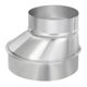 thumbnail image 1 of Reductor de conducto excéntrico Uxcell de 6" a 4", 1Pcs conector de conducto de hierro galvanizado, adaptador de conducto de aire redondo, 1 of 5