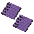 thumbnail image 1 of Unique Bargains Highlighter, Broad Point, Purple, 10 Pack, 1 of 6