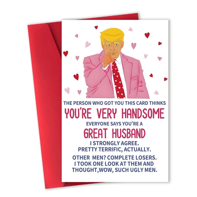Tarjeta de felicitación ACHICGIRL divertida para el Día del Padre para marido o mujer