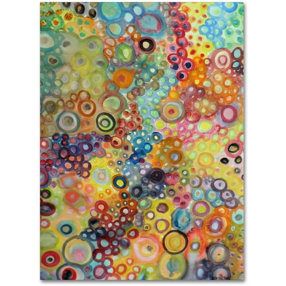 Trademark Fine Art "Cellulaires" Canvas Art by Sylvie Demers
