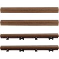 thumbnail image 2 of 1/12 ft. x 1 ft. Quick Deck Composite Deck Tile Straight Trim in Brazilian Ipe (4-Pieces/Box), 2 of 3