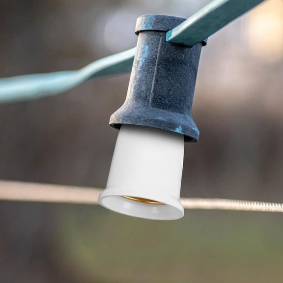 ETHZZLE 2pcs light bulb extender Bulb Socket Extender Copper for Homeowners Lighting Applications