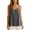 Deep Gray, variant on Women's Camisole Tank Tops Spaghetti Strap Sleeveless Basic Cami Top Undershirts