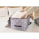 thumbnail image 4 of Bolsa grande de 100 l para guardar ropa debajo de la cama, con cremallera y resistente a la humedad (estrella gris), 4 of 5