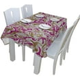 thumbnail image 5 of Coolnut Beautiful Abstract Art Tablecloth Modern Table Cover for Home Decoration, Spill Proof Cloth Washable for Dinner Picnic, 60"x90", 5 of 6