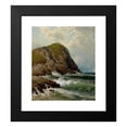 thumbnail image 2 of Alfred Thompson Bricher 15x17 Black Modern Framed Museum Art Print Titled - White Head, Monhegan, 2 of 5