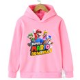 thumbnail image 3 of Ropa infantil con estampado creativo de Super Mario, sudadera informal de calle para hermano, sudadera deportiva para exteriores, sudadera con capucha para hermano de 3 a 14 años, 3 of 5