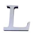 thumbnail image 1 of ionze 26 Letras Decorativas de Cristal Espejado 3D DIY, Mural de Arte de Pared para Dormitorio y Oficina (L), 1 of 2