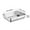 🍒 B_New#4118, variant on Stainless Steel Food Storage Container With Lid Airtight Rectangular Kitchen Meal Prep and Camping Box