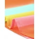 thumbnail image 5 of Blusa de verano Allegra K Ribete de Volantes Un Hombro Arcoiris Verde XS, 5 of 5