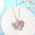 thumbnail image 3 of Mfigree Best Gifts for Women, Heart Necklace Mom Grandma Necklace, Birthday Mothers Day Valentine's Day Jewelry Gifts for Mom Grandma Wife from Daughter Son, 3 of 7