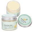 thumbnail image 5 of VISUAL SOURCE 2 uds 50g mascarilla capilar a base de hierbas crema hidratante nutritiva reparadora para el cuidado del cabello, 5 of 5