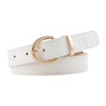 thumbnail image 4 of New Crocodile Patterned Buckle Belt For Women Versatile Slim Jeans, 4 of 8