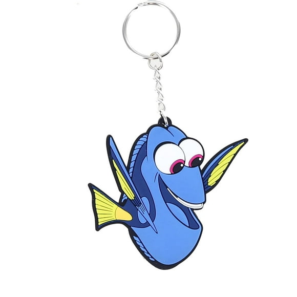 Llavero con colgante de goma con diseño de Buscando a Dory de Disney
