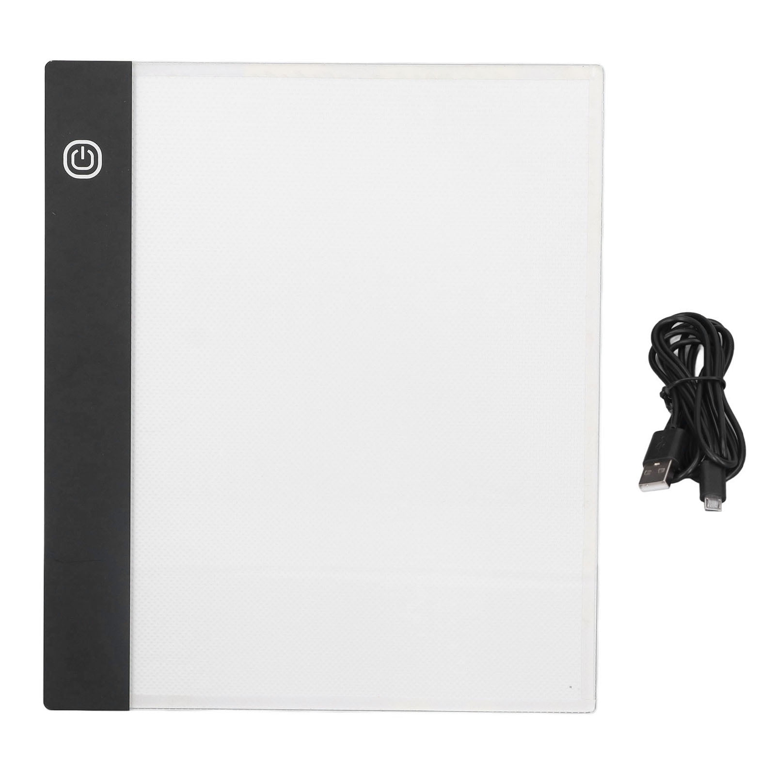 Tablette Lumineuse LED A3 - Boîte à Calquer Avec Réglage De Luminosité - Alimentation USB Type-C - Noir