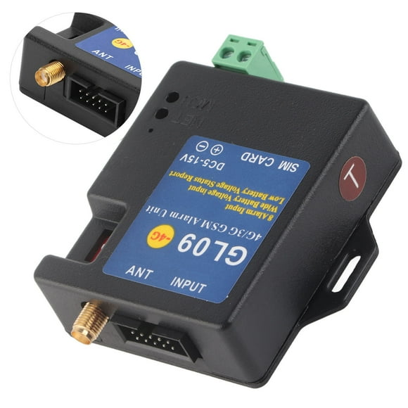 Alert Module, 4G or 3G or GSM Alarm Security System Alert Module 8 Channel Input Low Consumption for Home Warehouse Security