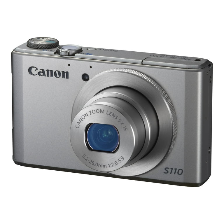 Canon PowerShot S110 - Digital camera - compact - 12.1 MP - 1080p