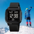 thumbnail image 4 of Reloj digital para hombre Ultrafino Cara grande 50M Impermeable Alarma Reloj de pulsera deportivo Hugtrwg Para estrenar, 4 of 9