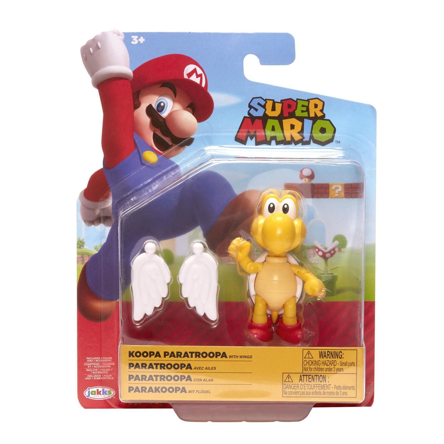 4po figurine Nintendo - Paratroopa rouge avec ailes