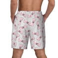 thumbnail image 2 of Lsque Mens Swim Trunks Cute Bow Tie Pattern - Bathing Suit Compression Liner - Beach Swim Shorts Swimwear - (S-3XL) - Stretch Quick Dry -XX-Large, 2 of 9