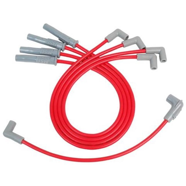 32073 Jeu de Fils de Bougie d'Allumage&44; Rouge