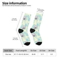 thumbnail image 2 of Hirioo French Bulldog 3 Pattern Adult Middle Tube Socks Breathable Sock Non-Pilling,Contrasting Color Design, 2 of 6