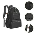 thumbnail image 6 of Mornei Tennis Bag Smooth Zipper Large Pickleball Backpack with Shoulder Strap Sport Bag Black, 6 of 9