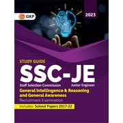 SSC 2023 : Junior Engineer - General Intelligence & Reasoning and General Awareness - Guide by GKP