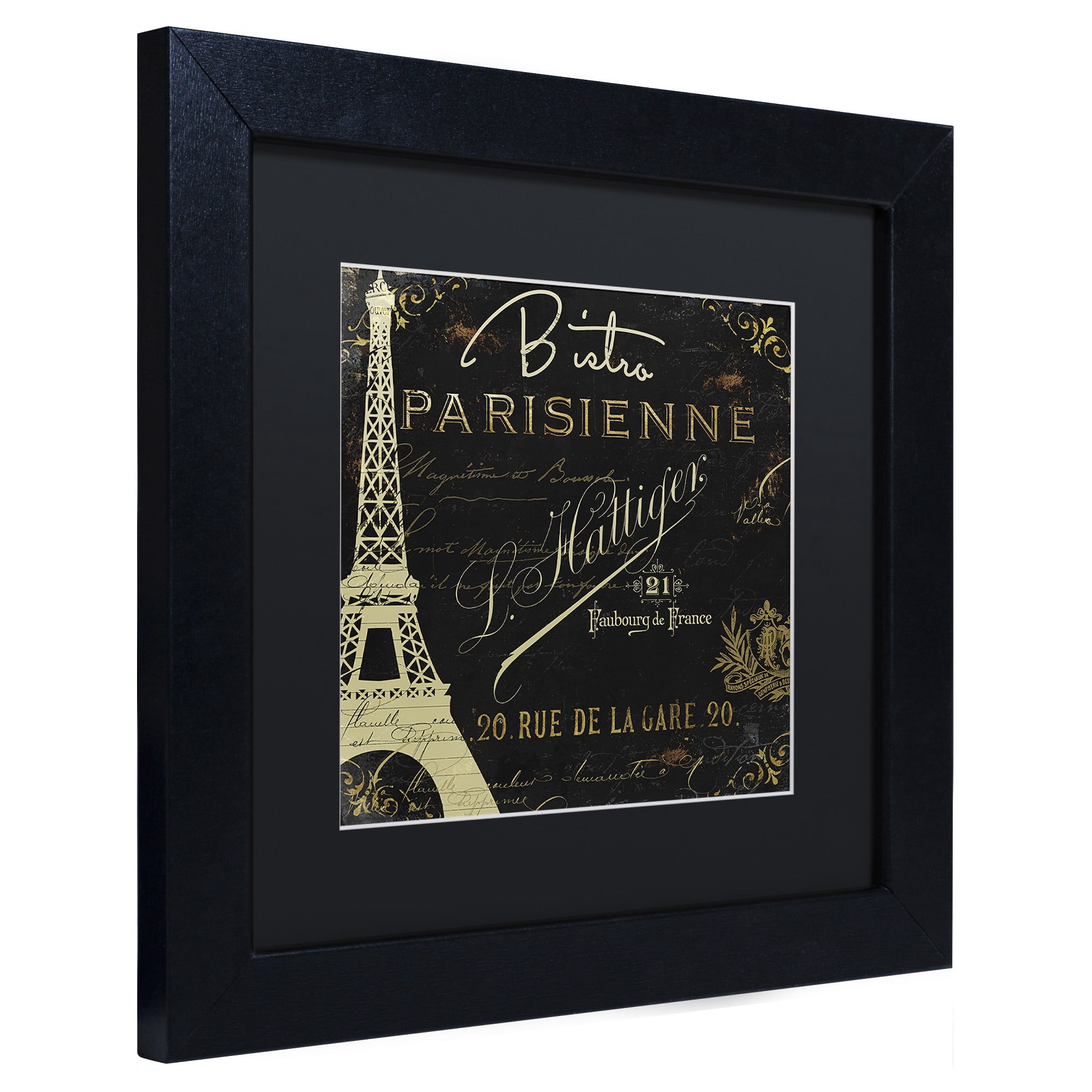 Trademark Fine Art "La Cuisine VI" Canvas Art by Color Bakery Black Matte, Black Frame