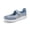 Blue, variant on YOURDIARY Womens Mary Jane Walking Shoes Breathable Mesh Hook and Loop Non-Slip Casual Sneakers