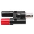 thumbnail image 2 of BNC Female To 4mm Connector, BNC Female To 4mm Binding Post Fast Transmission Stable Performance Electrical Test Parts  For Electricity Test, 2 of 8