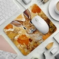 thumbnail image 2 of Rabbit Printed Square Gaming Mouse Pad, Non-Slip Rubber Bottom Mouse Mat for Office, 8.3x9.8 Inch, 2 of 6