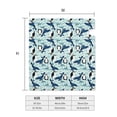 thumbnail image 4 of Yiaed Penguins Whales Print Mailbox Covers, Magnetic Mailbox Cover, Mail Box Covers for Garden Outdoor Decor Box Covers-21x18 in, 4 of 8