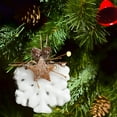 thumbnail image 6 of JLFNYA Christmas Decorations Clearance！White Christmas Decorations,Christmas Tree Decoration with Cones Garland for Christmas Tree,White Foam Christmas Decoration,Christmas Bauble Hanging Fes, 6 of 7