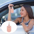 thumbnail image 5 of HUGFEGWE Leather Key Fob, Leather Key Fobs with Key Rings DIY Keychain Holder for Home Office Car Keys ID Key Cards Air Tag UA824-3515, 5 of 5